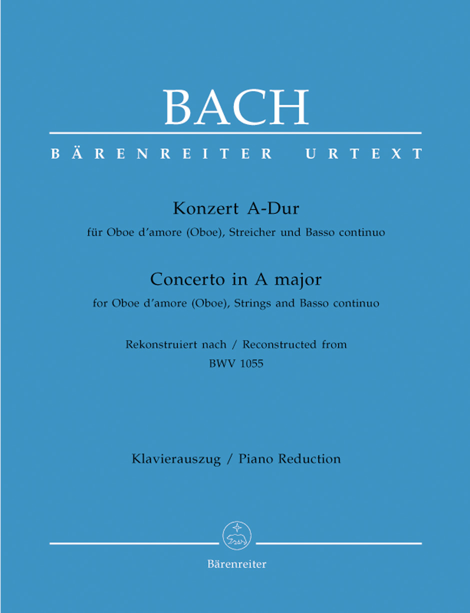 BACH J.S. - CONCIERTO LA M URTEXT - BWV.1055