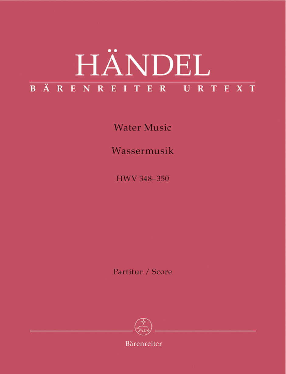 HANDEL G.P.- MUSICA ACUATICA HWV 348-350 URTEXT