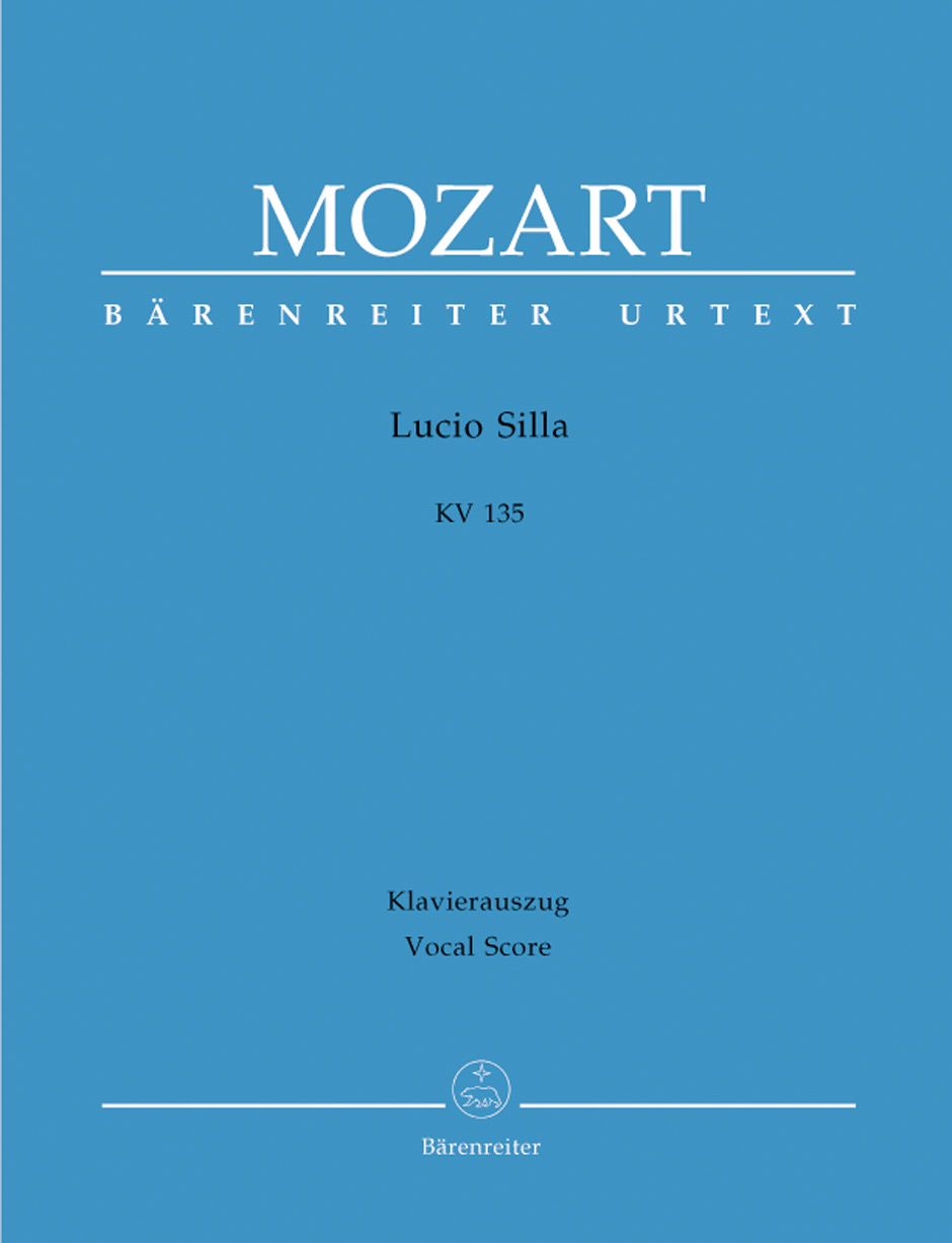 MOZART W.A. - LUCIO SILLA KV 135 URTEXT