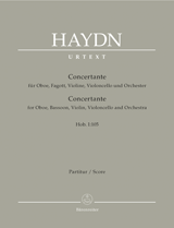 HAYDN J. - CONCERTANTE OBOE FAGOT VIOLIN Y VIOLONCHELO  Hob. I:105