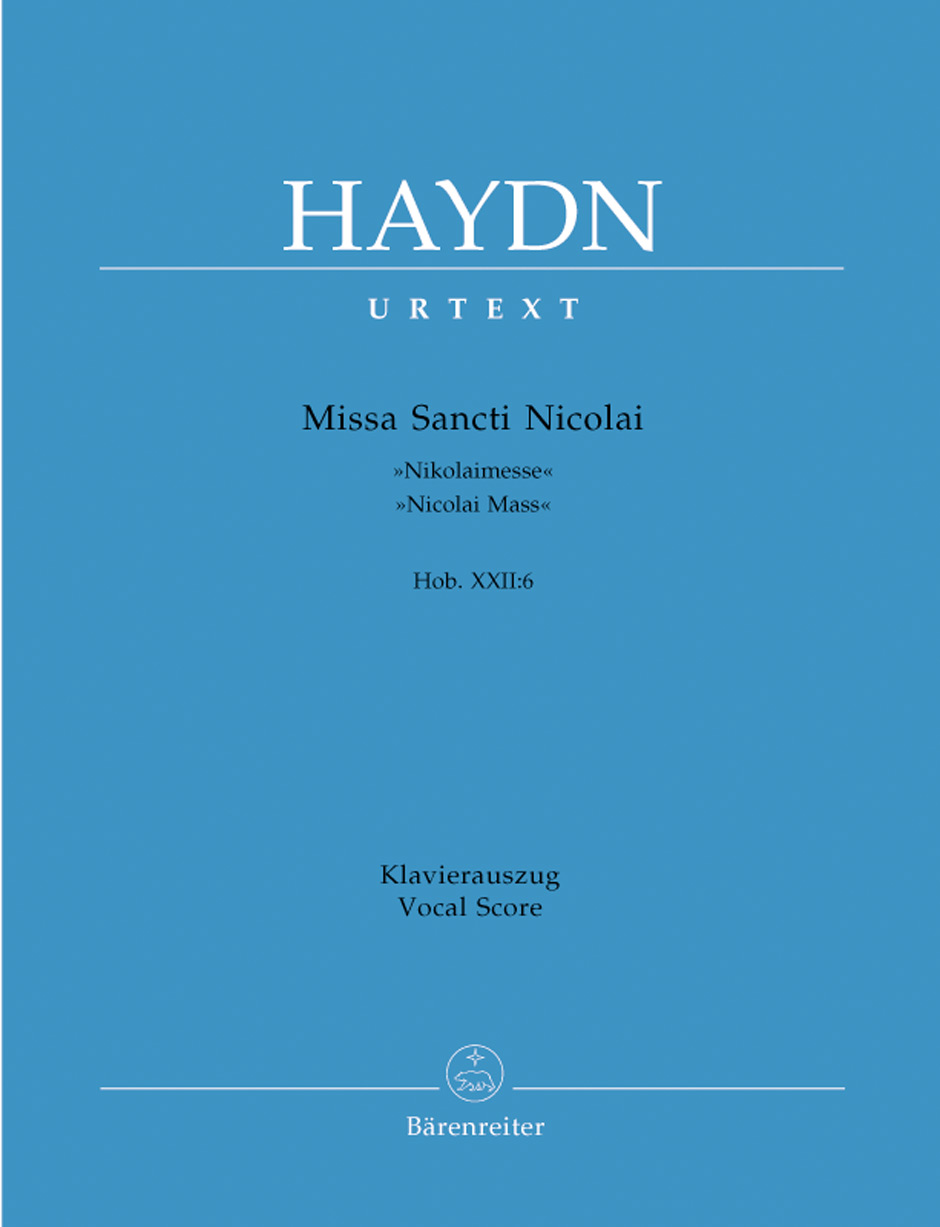 HAYDN J. - MISA SAN NICOLAS HOB.XXII:6
