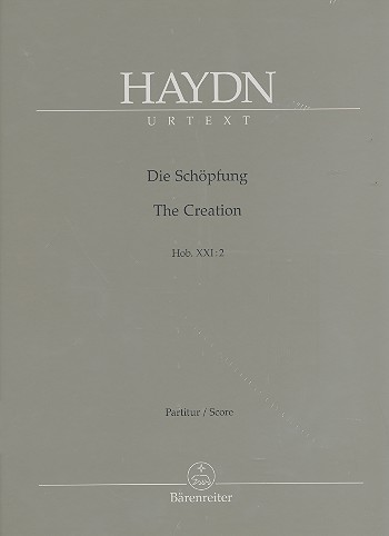 HAYDN J. - LA CREACION Hob. XXI:2 URTEXT GENERAL
