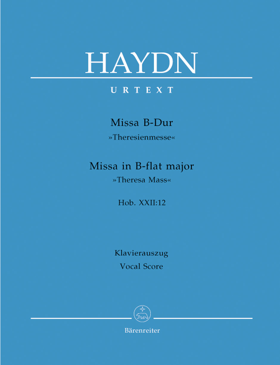 HAYDN J. - MISA THERESIEN  SIbM HOB .XXII:22