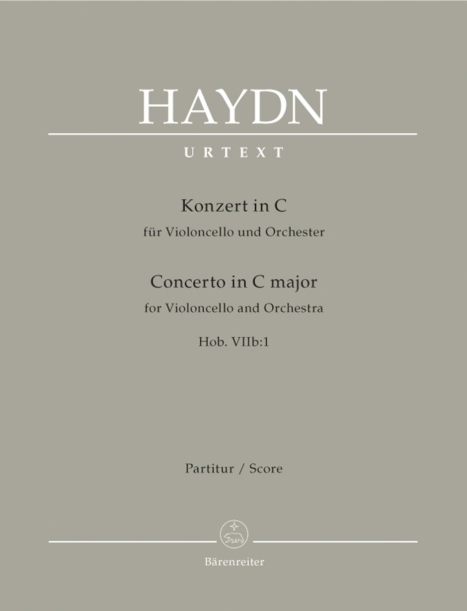 HAYDN J. - CONCIERTO DO M HOB.VIIb:1 URTEXT (FULL SCORE)