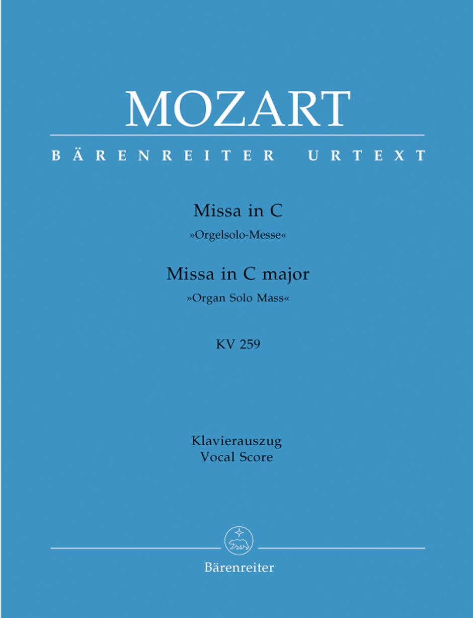 MOZART W.A - MISA DO M KV.259