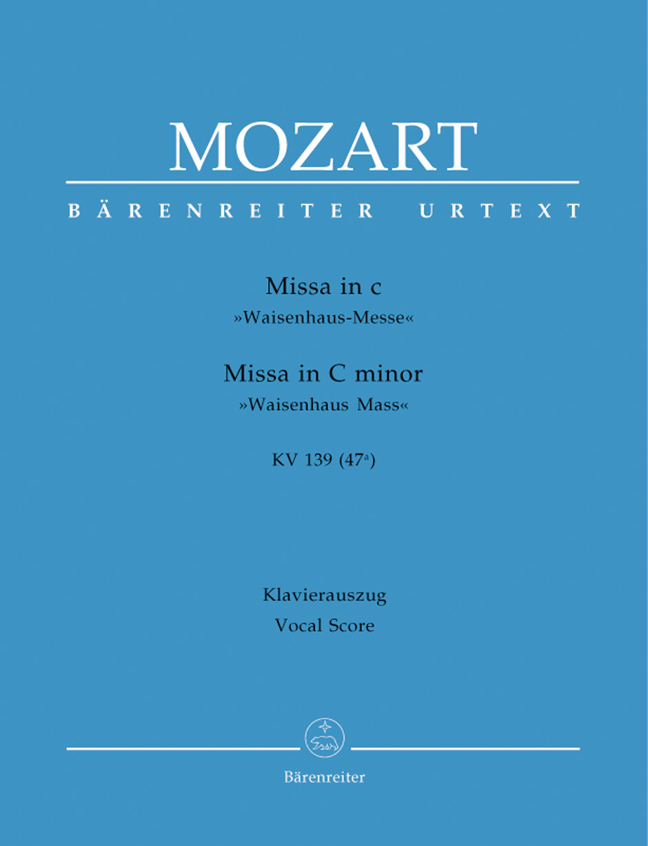 MOZART W.A. -MISA SOLEMNIS EN DO KV139 (47a) "WAISENHAUS"
