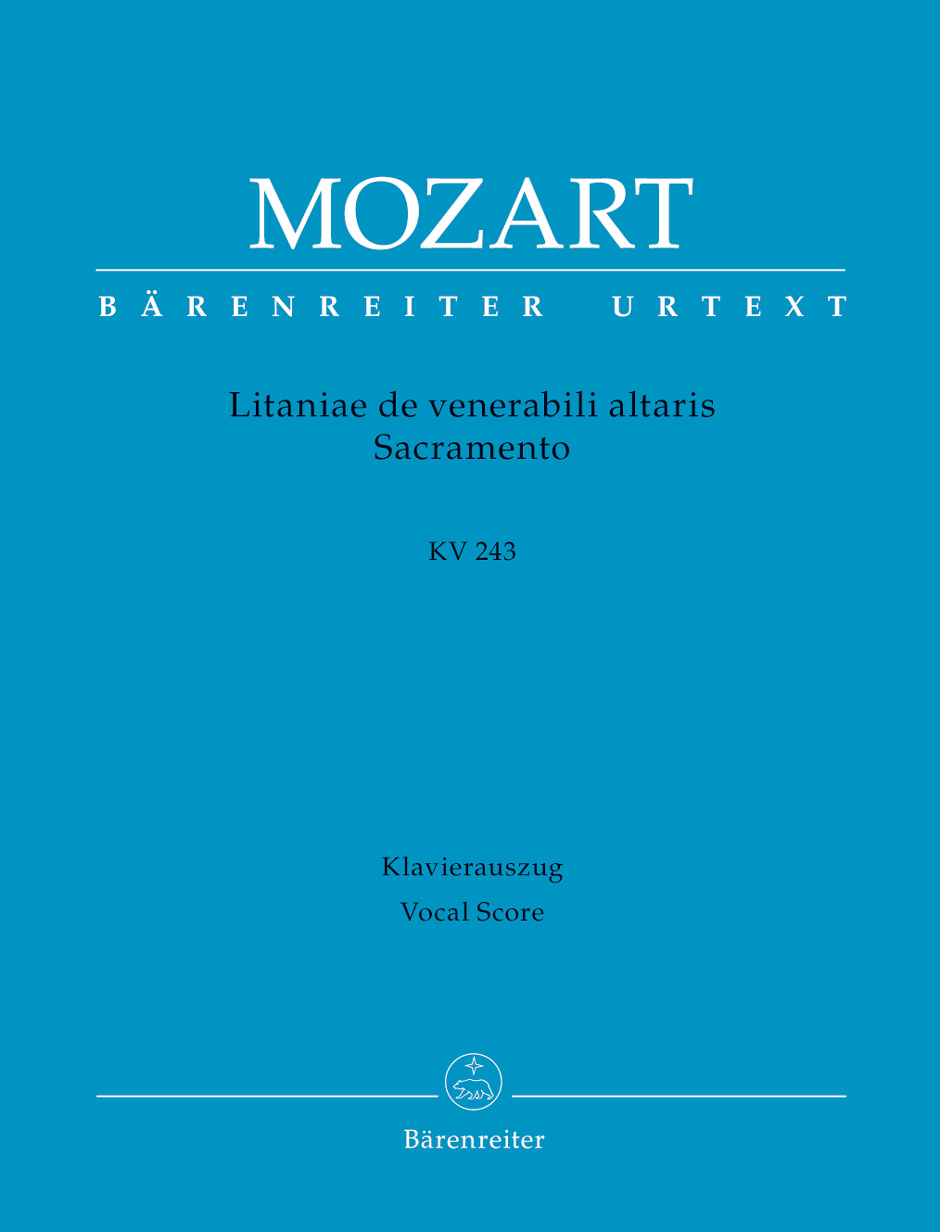 MOZART W.A. - LITANIA DE VENERABILI ALTARIS SACRAMENTO - KV.243