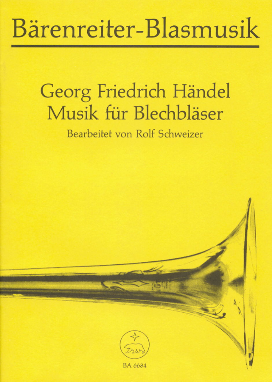 HANDEL G.F. - MUSIK FUR BLECHBLASER        4TP/4TB/TIM -