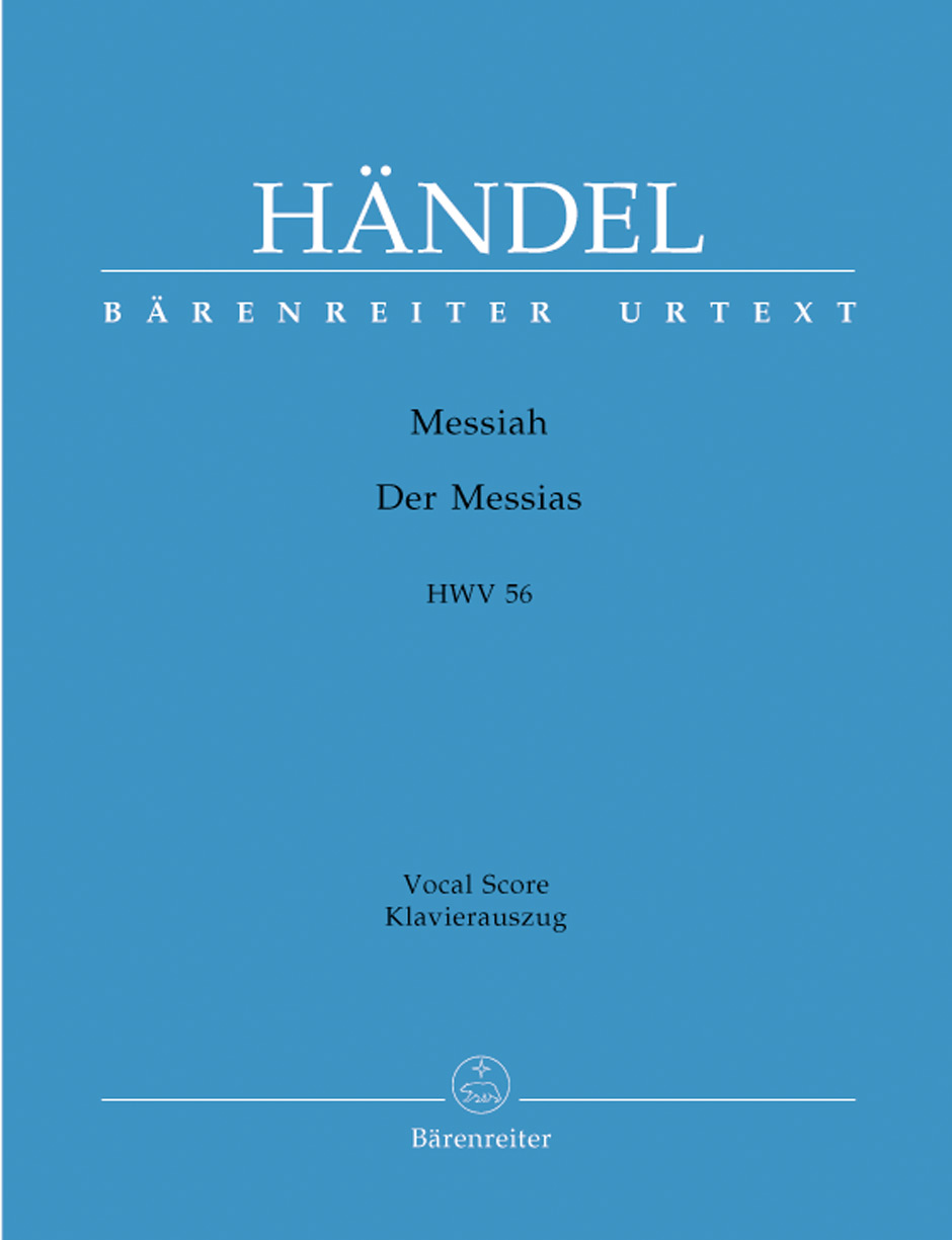 HANDEL G.F. - EL MESIAS URTEXT INGLES/ALEMAN