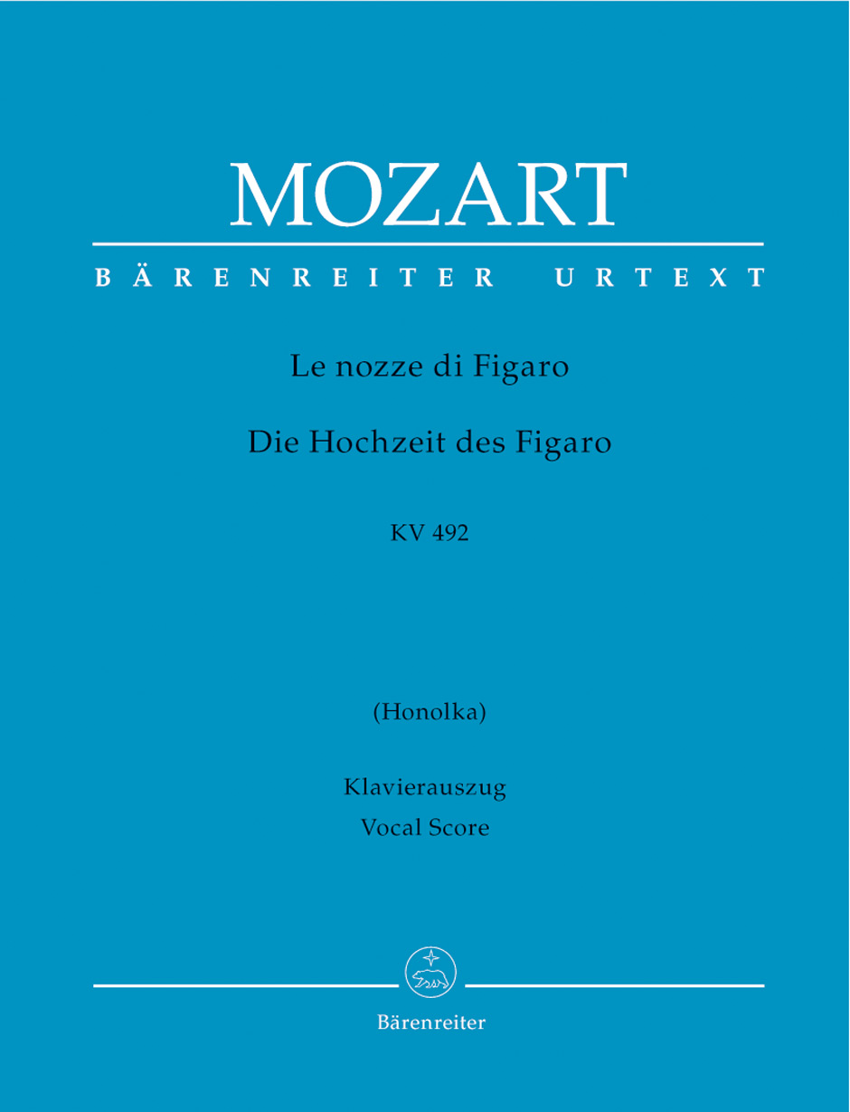 MOZART W.A. - BODAS DE FIGARO URTEXT  - KV.492
