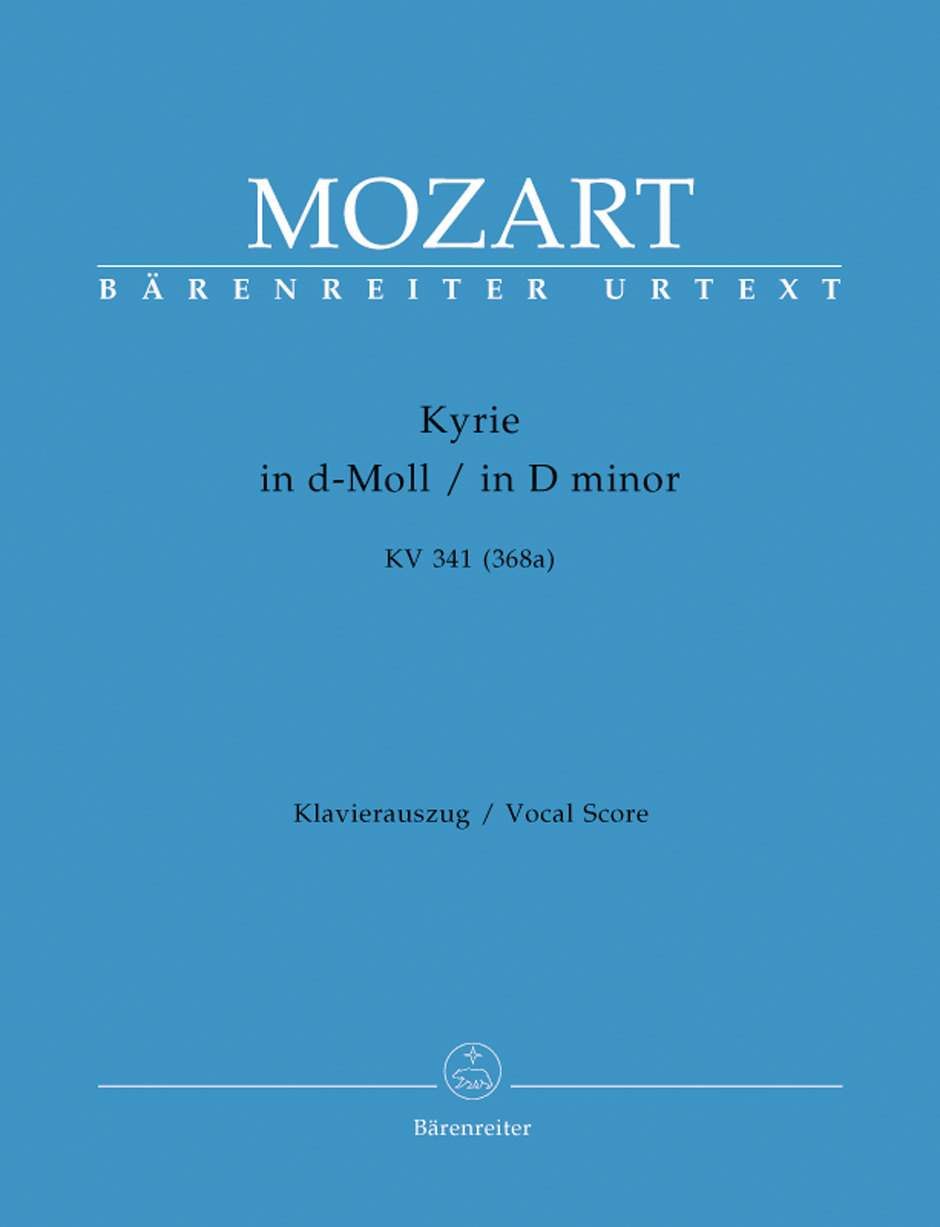 MOZART W.A. - KYRIE DO m  KV.341