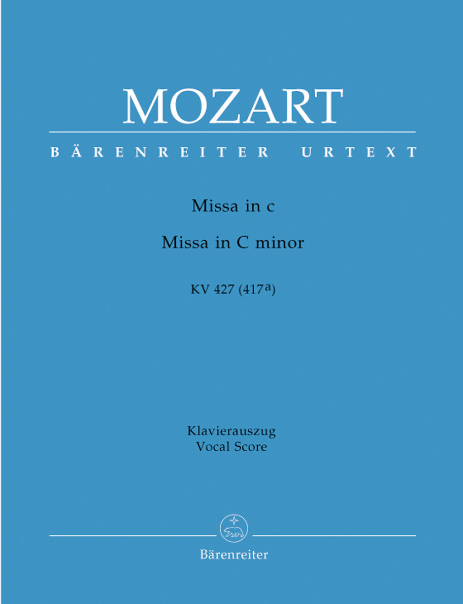 MOZART W.A. - MISA DO m - KV.427 -VOCAL SCORE -