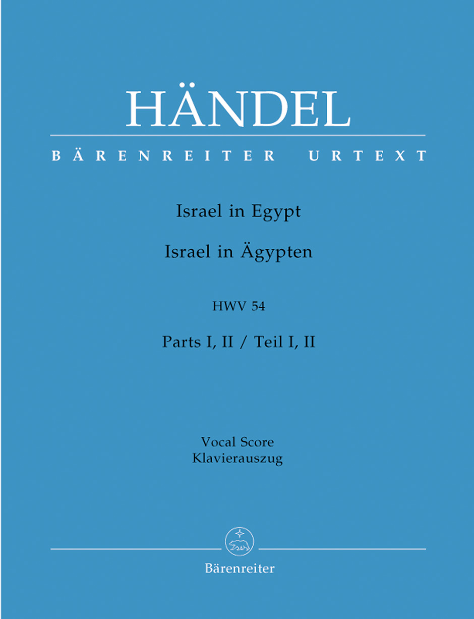HANDEL G.F. - ISRAEL EN EGIPTO URTEXT -