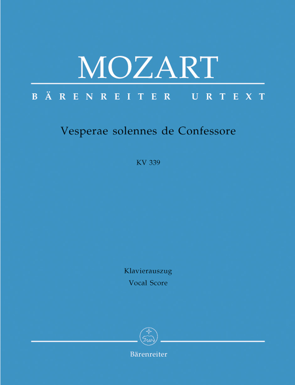 MOZART W.A. - VESPERAE SOLENNES DE CONFESSORE KV.339