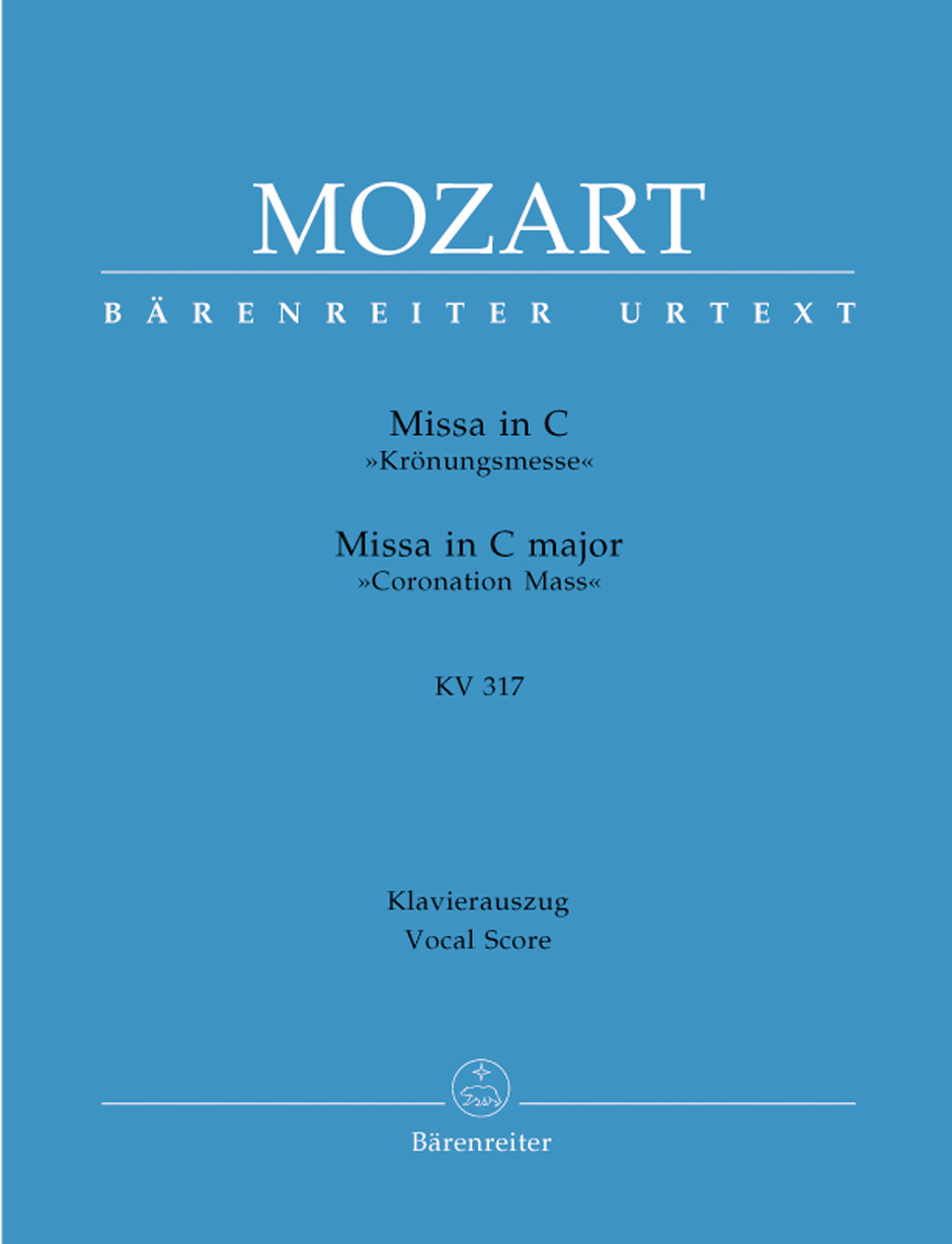 MOZART W.A. - MISA DE CORONACION - KV.317 URTEXT