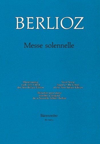 BERLIOZ H. - MISA SOLEMNE URTEXT -