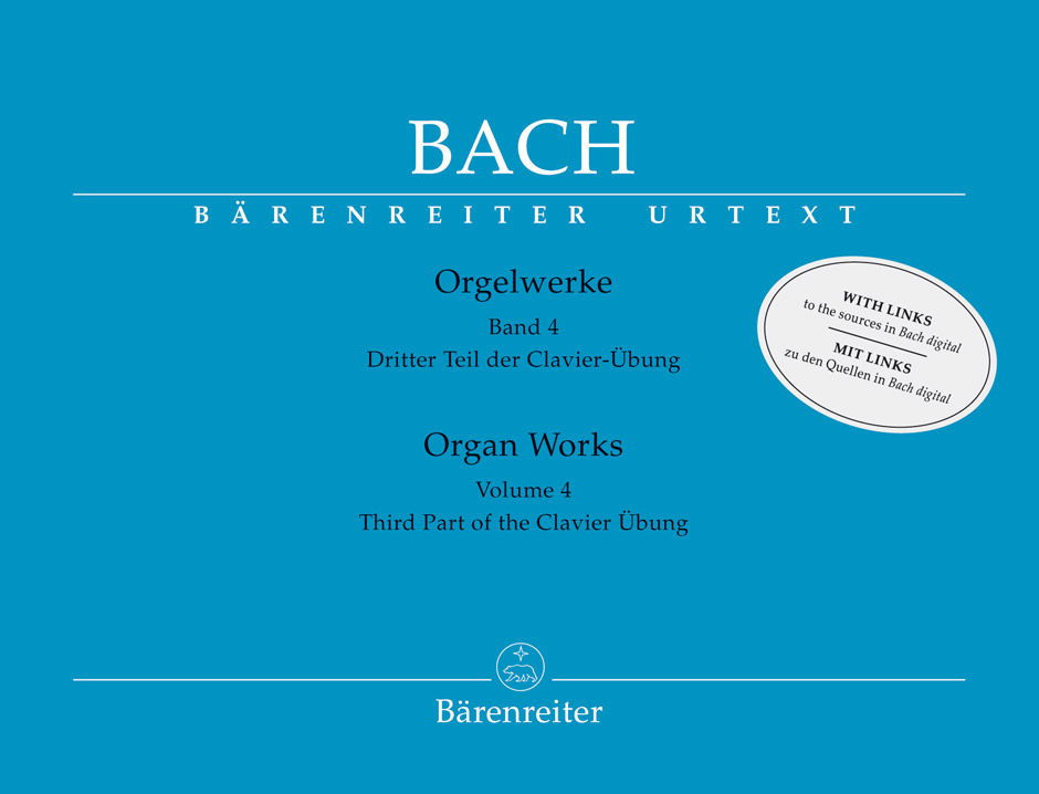 BACH. - OBRA ORGANO Vº4 URTEXT -