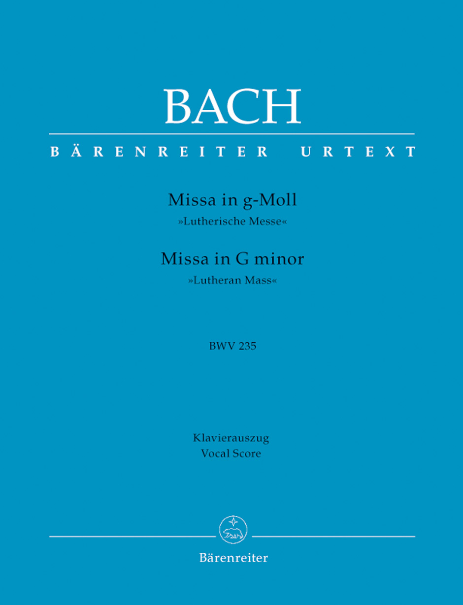 BACH J.S. - MISA LUTERANA SOLm BWV235