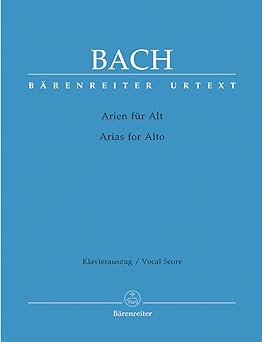 BACH J.S. - ARIAS                               ALTO -