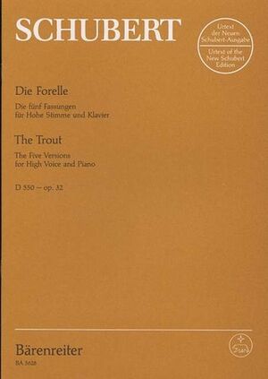 SCHUBERT F. - LA TRUCHA URTEXT                    HIGH - OP.32