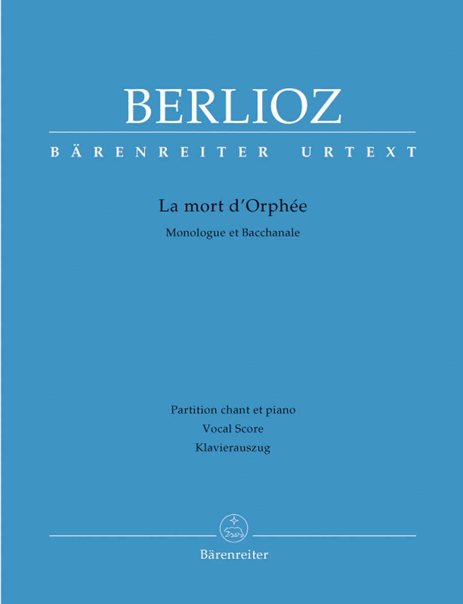 BERLIOZ H. - MUERTE DE ORFEO URTEXT -