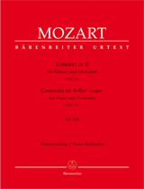MOZART W. A. - CONCIERTO Nº6 SIbM KV238 URTEXT