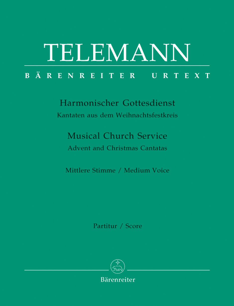 Telemann Georg Philipp -  Musical Church service : Advent and Christmas Cantatas