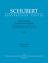 SCHUBERT F. - ROSAMUNDE, FÜRSTIN VON CYPERN D797 URTEXT