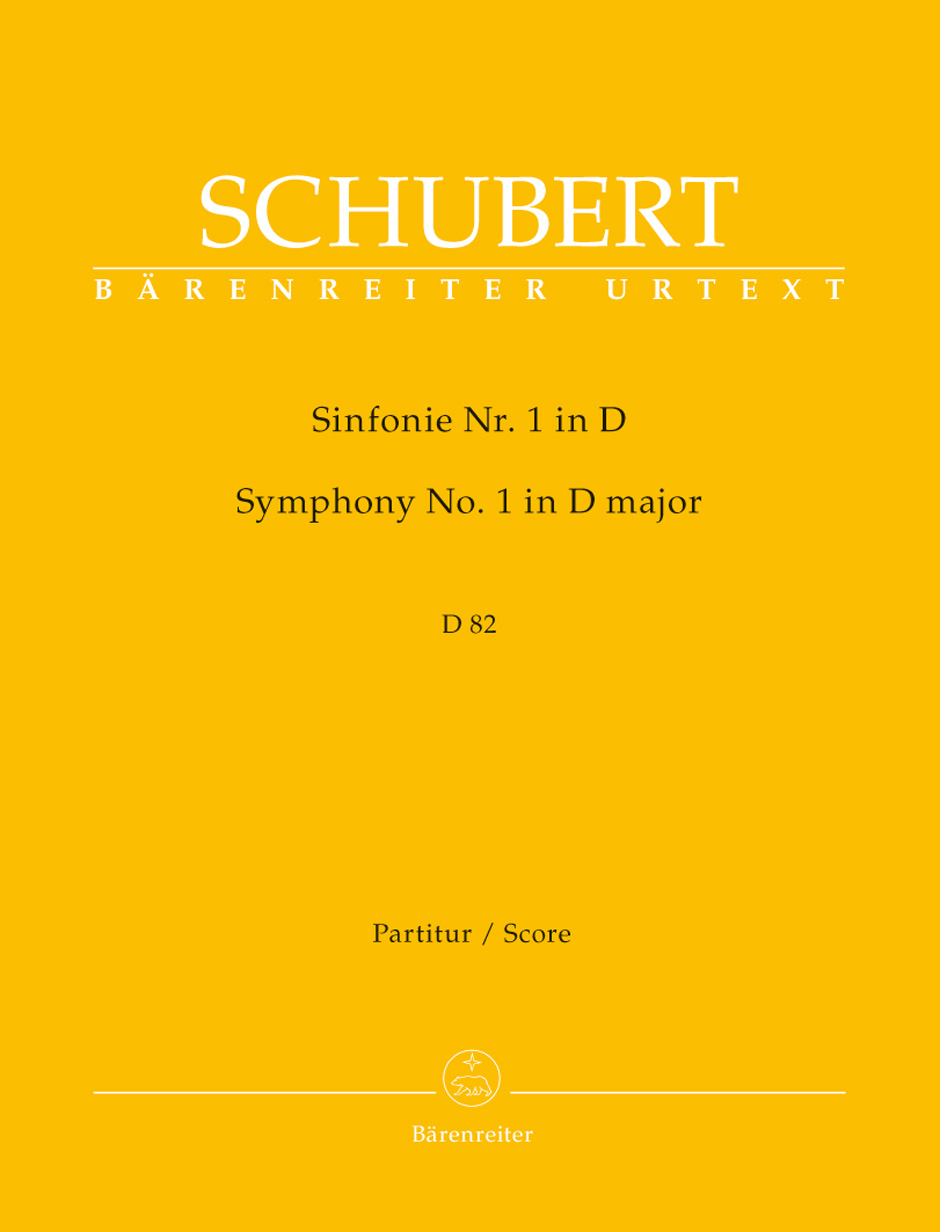 SCHUBERT F. - SINFONIA Nº 1 RE M D 82 (DIRECTOR) URTEXT