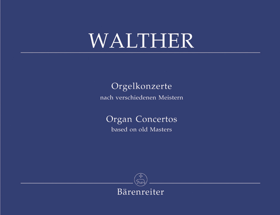 WALTHER J.G. - CONCIERTOS DE VARIOS MAESTROS -
