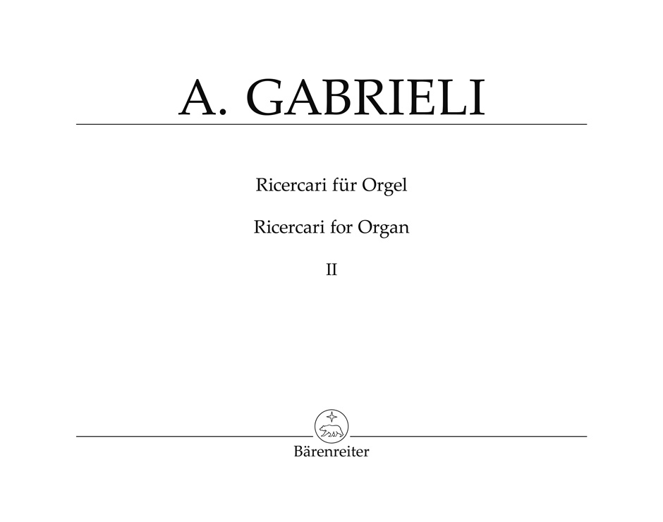 GABRIELI A. - RICERCARI V.2 -