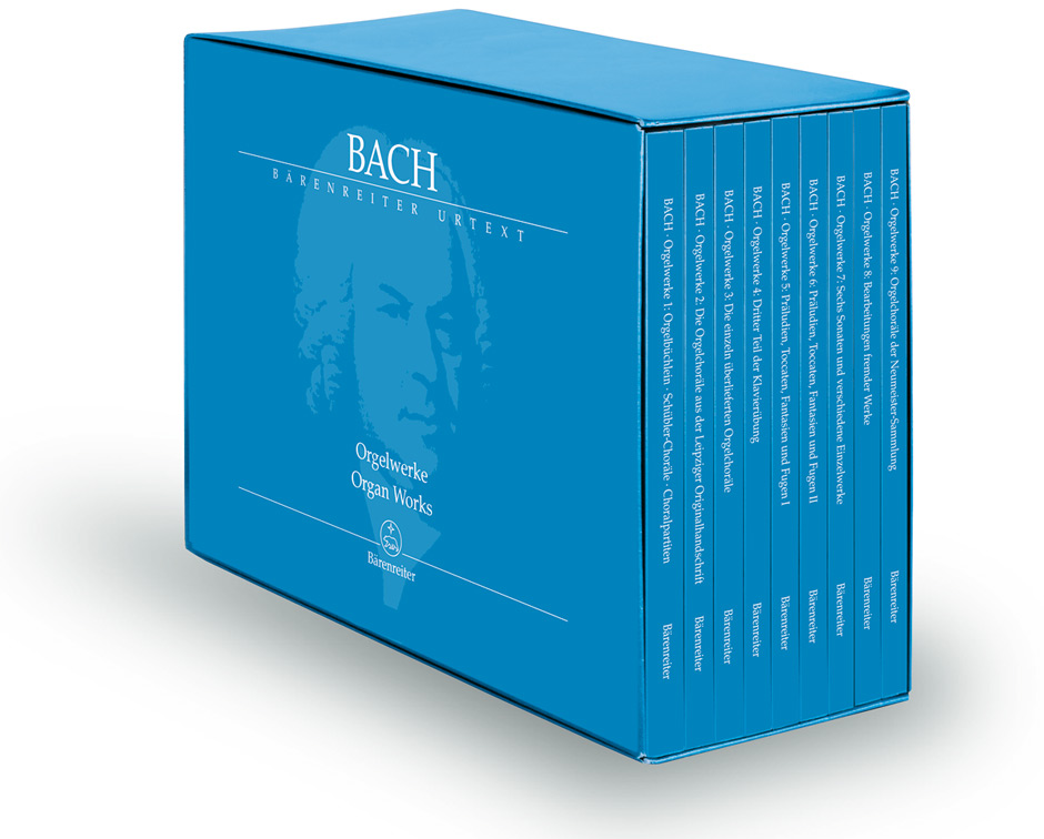 BACH J.S. - OBRAS PARA ORGANO URTEXT (9 VOLUMENES) -