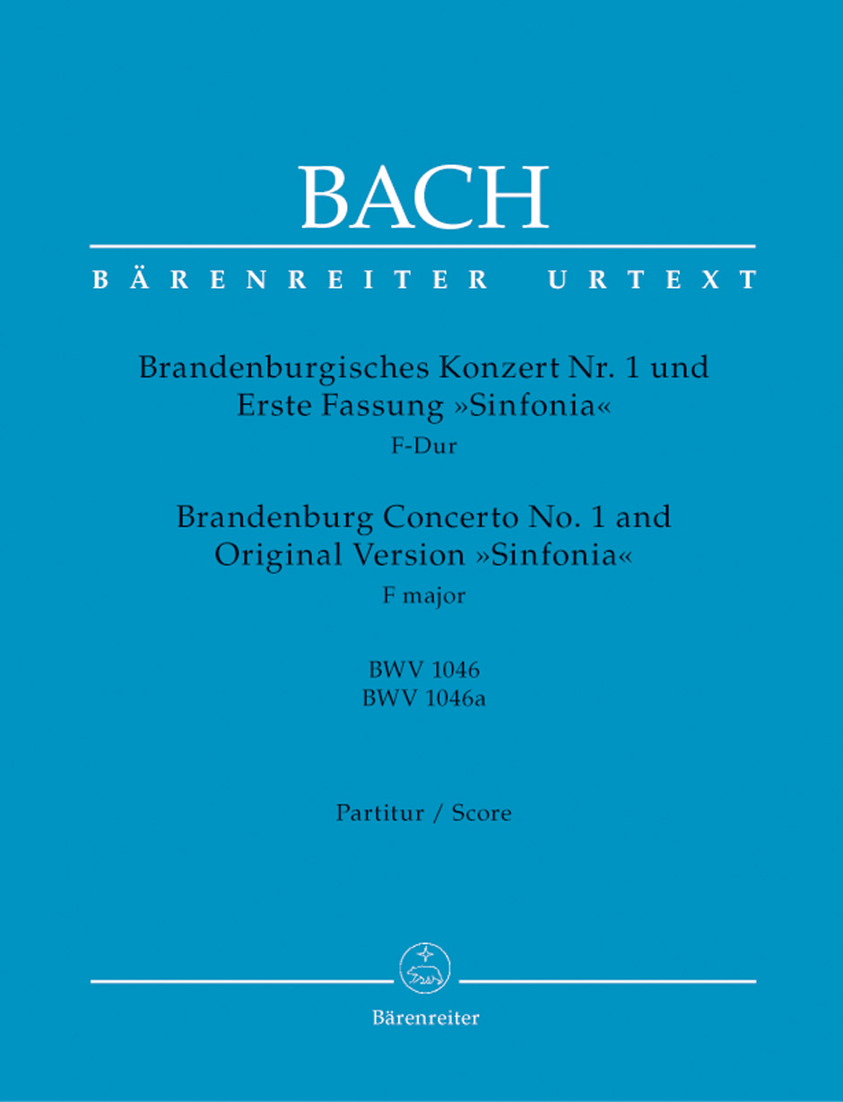 BACH J.S. - CONCIERTO DE BRANDENBURGO Nº1 FA M (UT) - BWV.1046