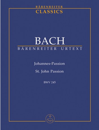 BACH J.S. - PASION SEGUN SAN JUAN URTEXT - BWV.245