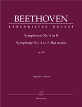 BEETHOVEN L.V. - SINFONIA Nº4 SI M URTEXT - OP.60
