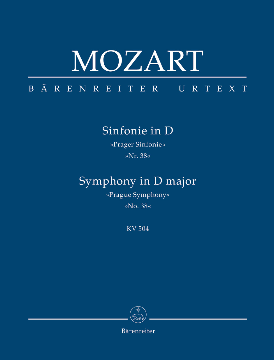 MOZART W.A. - SINFONIA Nº38 RE M PRAGUE URTEXT - KV.504