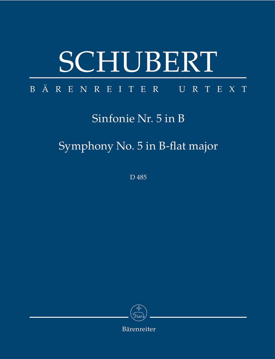SCHUBERT F. - SINFONIA Nº5 SIb M URTEXT - D.485 (BOLSILLO)