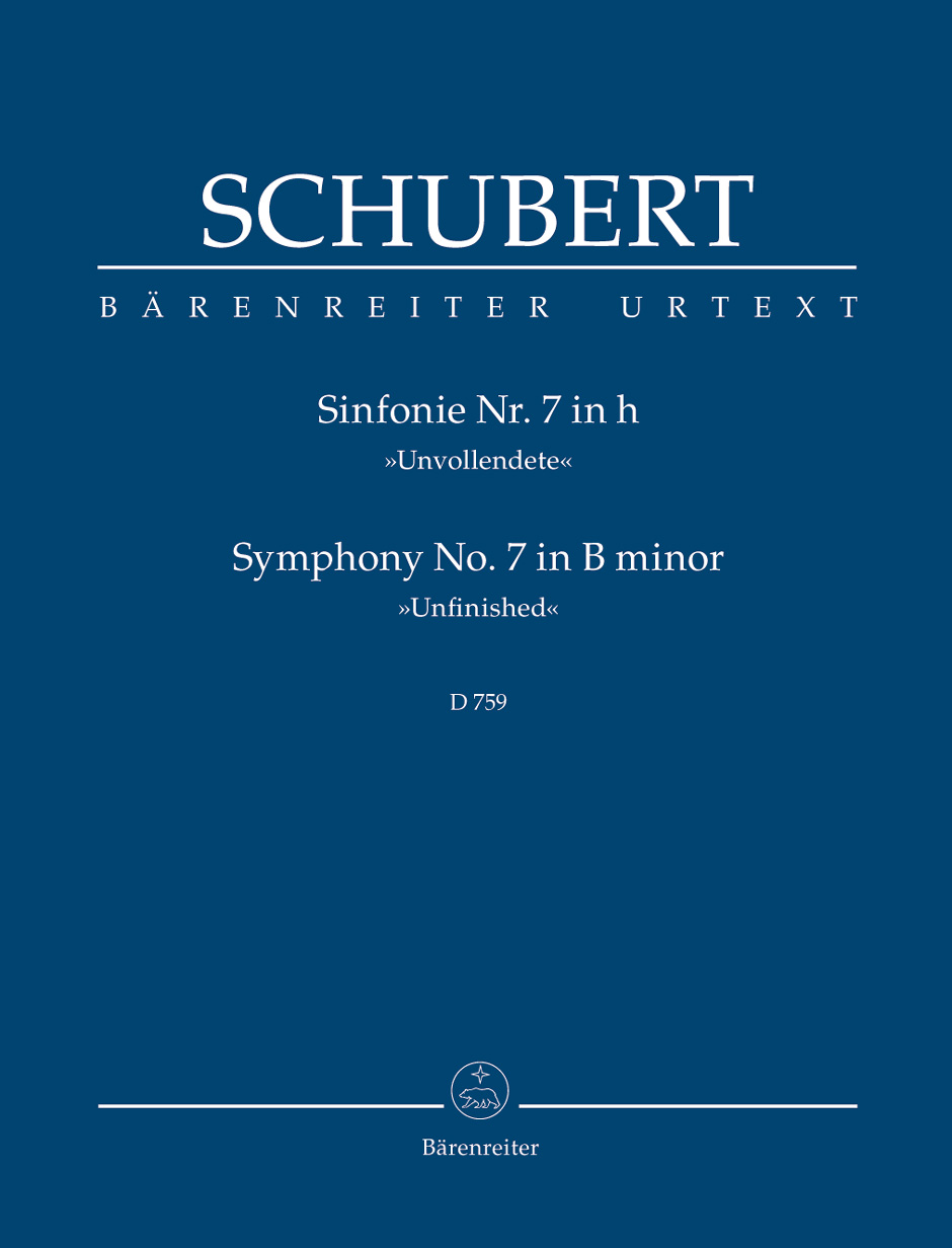 SCHUBERT F. - SINFONIA Nº7 SI m INACABADA URTEXT - D.759 (BOLSILLO)