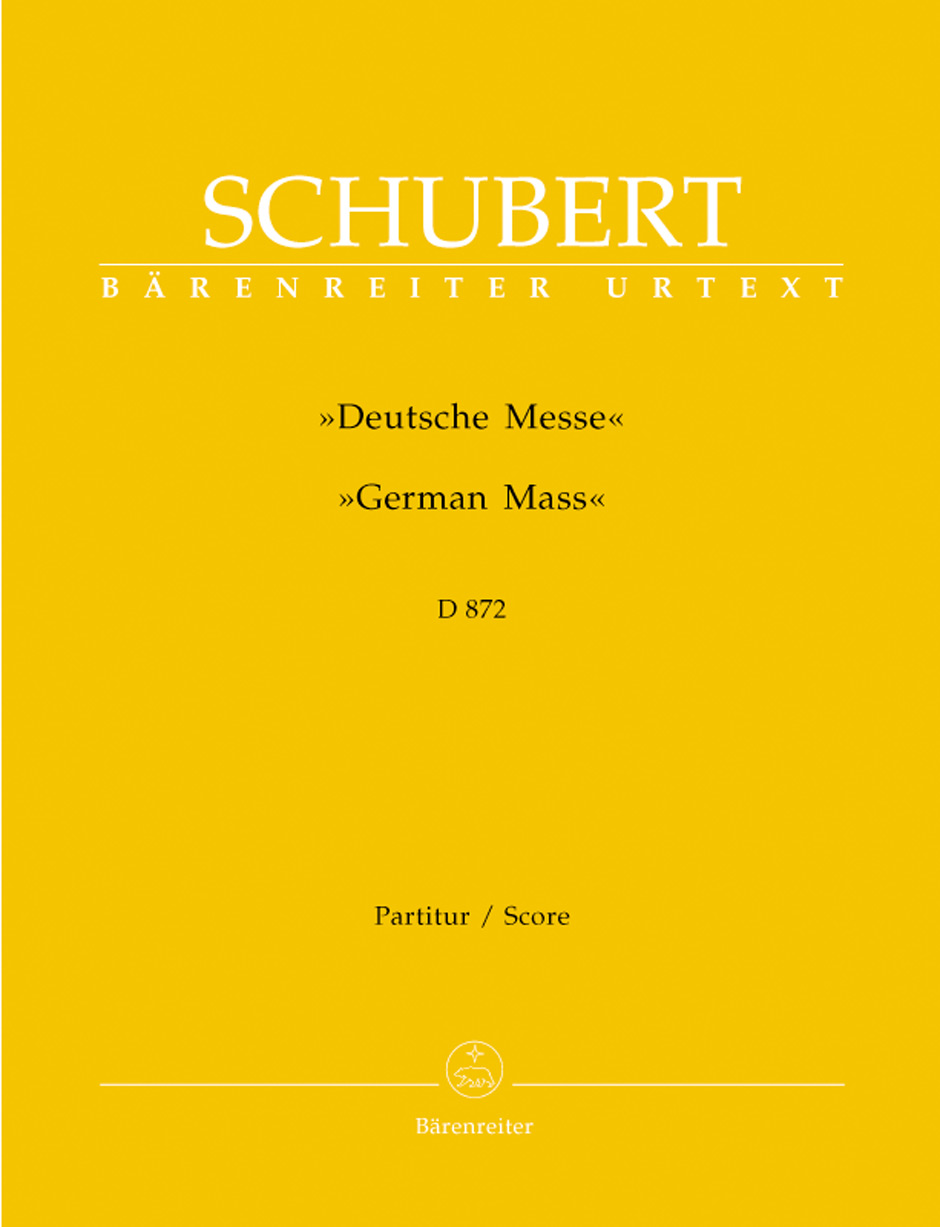 SCHUBERT F. - MISA FA M (MISA ALEMANA) - D.872 URTEXT