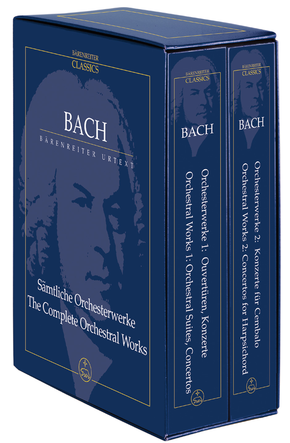 BACH J.S. - GRANDES OBRAS ORQUESTALES URTEXT (2 VOL) -