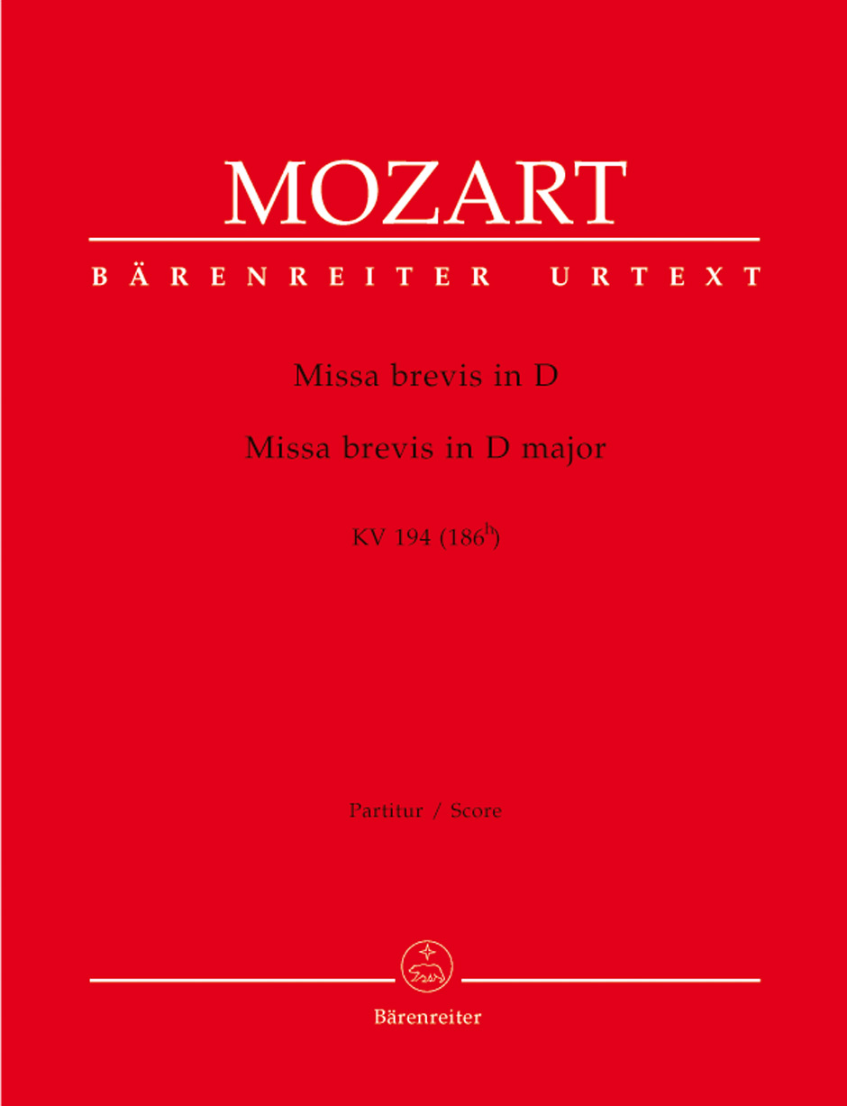 MOZART W.A. - MISA BREVIS RE M - KV.194
