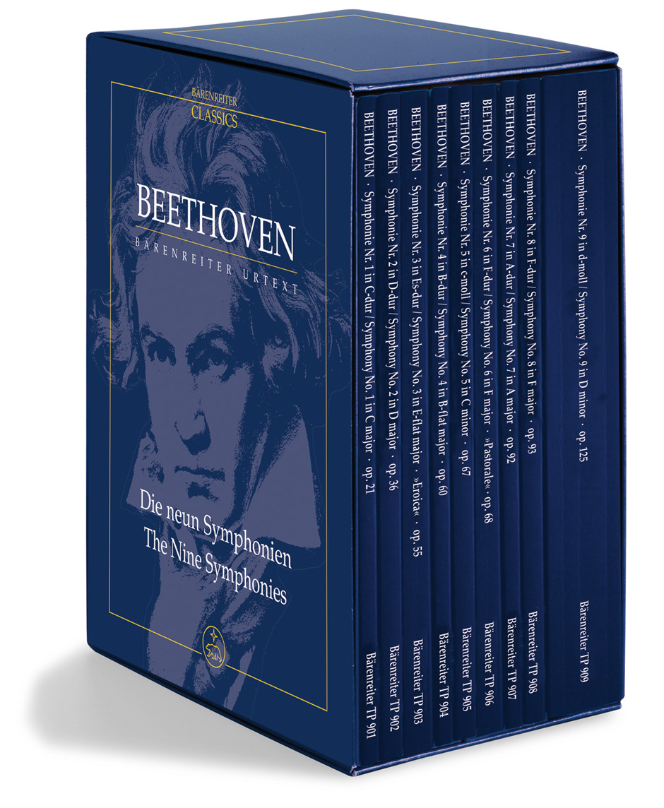 BEETHOVEN L.V. - SINFONIAS (9) URTEXT -