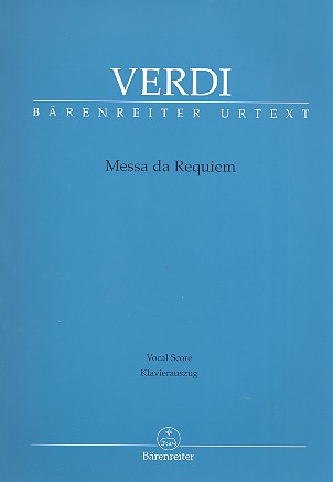 VERDI G. - MISA DE REQUIEM URTEXT