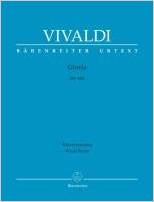 VIVALDI A. - GLORIA RV.589 - CORO SATB  Y PIANO URTEXT