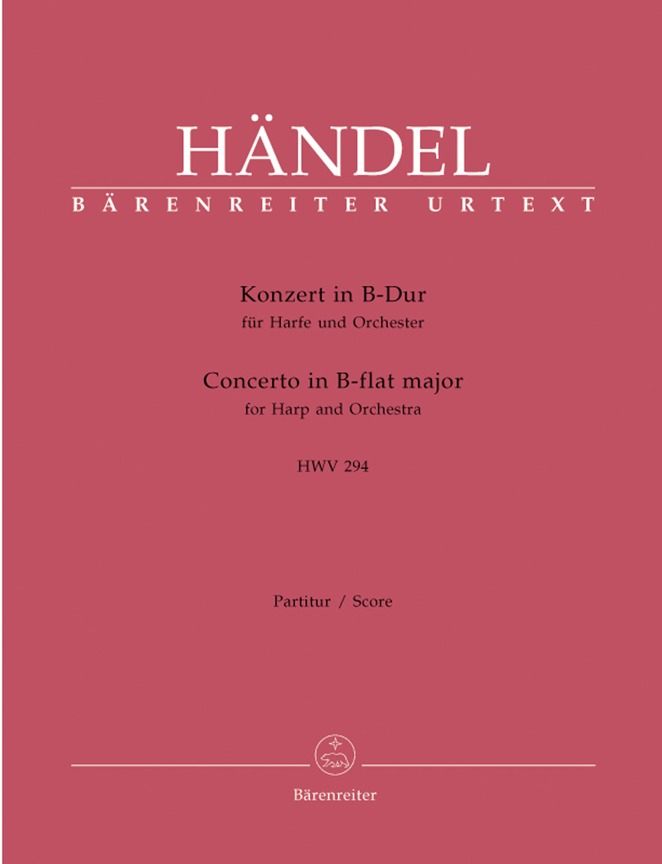 HANDEL G.F. - CONCIERTO ARPA SIM OP. 4/6 HWV 294