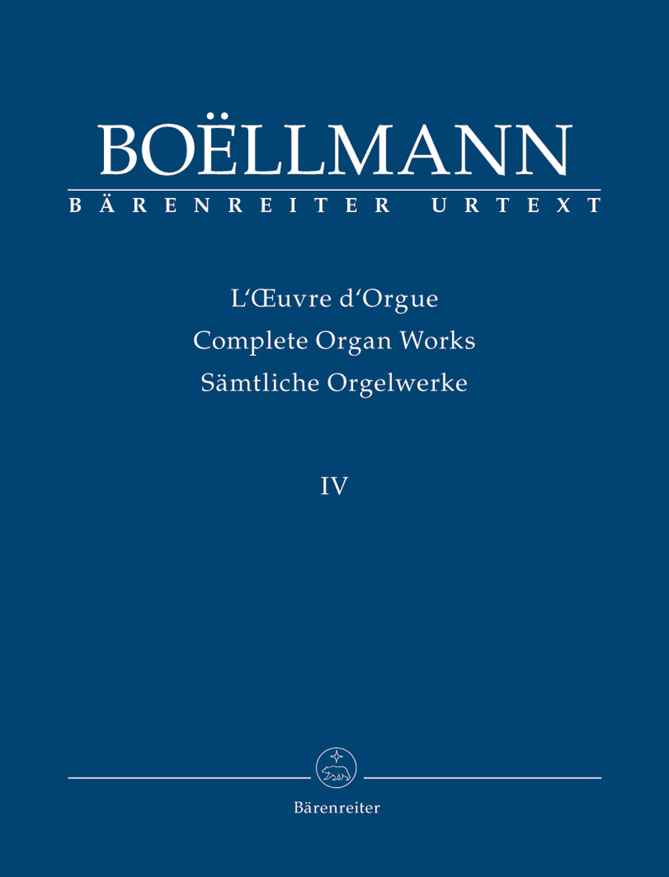 BOELLMANN. - OBRA COMPLETA PARA ORGANO IV