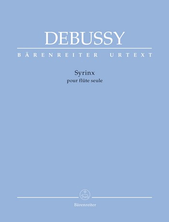 DEBUSSY C. - SYRINX URTEXT -  FLAUTA SOLA