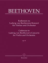 BEETHOVEN L.V. - CADENCIAS CONCIERTO VIOLIN OP.61