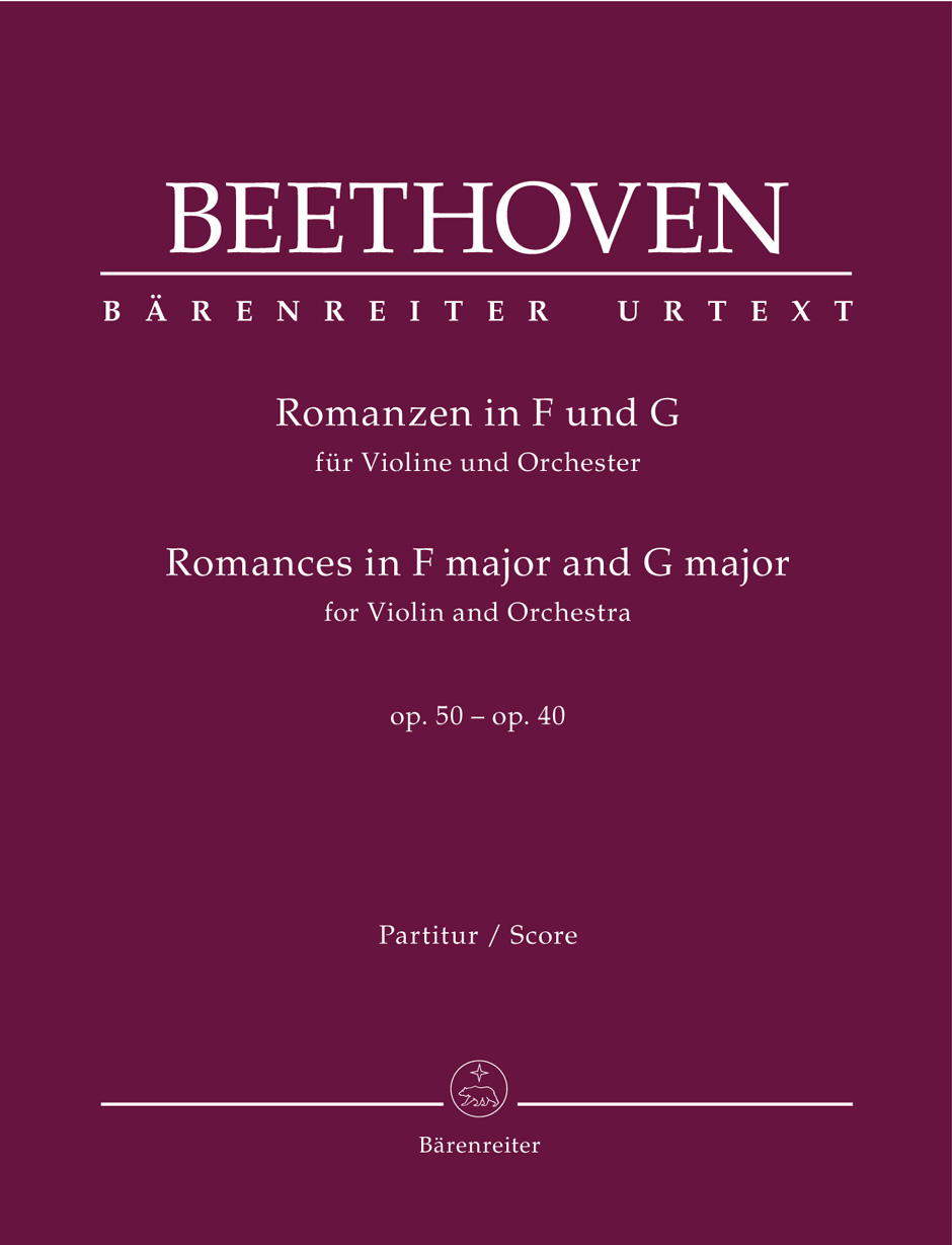 BEETHOVEN L.V. - ROMANZAS FA Y SOLM OP.50 Y 40