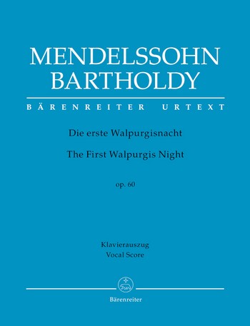 MENDELSSOHN F. - PRIMERA NOCHE DE WALPURGIS OP.60 (C/P)